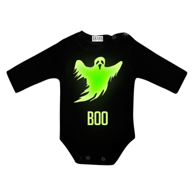 Carra Illuminated Boo бебешко боди